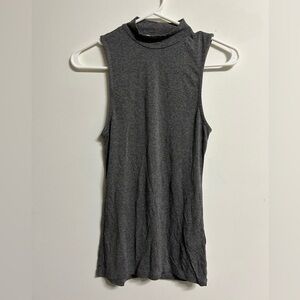 H&M Grey Cowlneck Tank Top